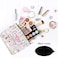 LEVLO Crafting Cosmetic Makeup Bag Hand Craft Artist Gift Crafting Makes Everything Better Zipper Pouch Bag Seamstress Merchandise Crafting Makes