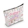LEVLO Crafting Cosmetic Makeup Bag Hand Craft Artist Gift Crafting Makes Everything Better Zipper Pouch Bag Seamstress Merchandise Crafting Makes