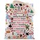 LEVLO Princess Red Slippers Cosmetic Bag Ruby Red Slippers Makeup Zipper Pouch Bag Wizard Movie Merch Always Doro T