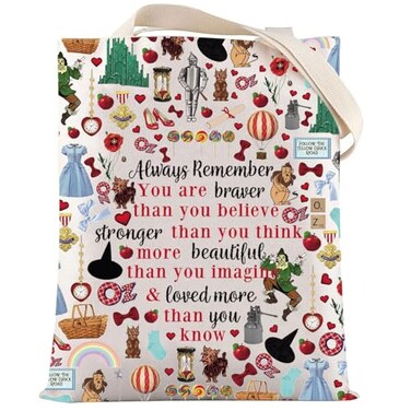 LEVLO Princess Red Slippers Cosmetic Bag Ruby Red Slippers Makeup Zipper Pouch Bag Wizard Movie Merch Always Doro T