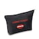 LEVLO TV Vampire Lovers Inspired Gift Funny Vampire Teabag Makeup Bag Gift for Women Fans Vampire Teabagblack