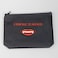 LEVLO TV Vampire Lovers Inspired Gift Funny Vampire Teabag Makeup Bag Gift for Women Fans Vampire Teabagblack