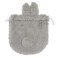 Lurrose Drawstring Makeup Bag Bunny Cosmetic Bag Fluffy Plush Makeup Pouch for Travel Shopping