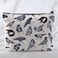 MNIGIU Funny Crow Friend Inspired Cosmetic Bag Crow Bird Lover Gift Black Crow Makeup Bag Birdwatching Gift