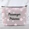 MNIGIU Funny Girlfriend Cosmetic Bag Passenger Princess Makeup Bag Passenger Princess Gift