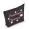 MNIGIU Funny Girlfriend Cosmetic Bag Passenger Princess Makeup Bag Passenger Princess Gift Passenger Princess Black