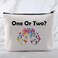 MNIGIU Funny Optometry Makeup Bag One Or Two Makeup Bag Optomentrist Gift Ophthalmologist Gift Eye Doctor Gift
