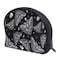 MNSRUU Women Cosmetic Bag for Purse Small Moth Skull Moon Esoteric Makeup Bag Accessories Purse Bag Travel Organizer Pouch with Compartment