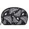 MNSRUU Women Cosmetic Bag for Purse Small Moth Skull Moon Esoteric Makeup Bag Accessories Purse Bag Travel Organizer Pouch with Compartment