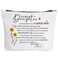Fokongna Moms Love Letter Makeup Bag Birthday Gift for Daughter with Encouragement Note