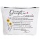 Fokongna Moms Love Letter Makeup Bag Birthday Gift for Daughter with Encouragement Note