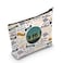 MNIGIU Musical Gift Musical Theater Quotes Makeup Zipper Pouch for Actor Actress Stay Gold