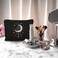 Nogrit Tarot Makeup BagWitchy GiftsWitchy Gifts For WomenBoho Makeup BagBoho Crescent Moon Celestial Small Cosmetic Makeup Bag for Purse
