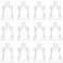 ONLYKXY 25pcs Portable Fluid Packing Bags Travel Makeup Packing Bag Refillable Empty Squeeze Pouch Plastic Stand Up Pouches Storage Bags for Lotion Shampoo Face Cream Hand Soap Flip bag 30ML