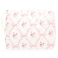 PAZIMIIK Quilted Makeup Bag Large Travel Zipper Soft Cosmetic Pouch for Women Girls Make UpBow Rose
