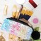 PHOGARY Sequin Preppy Pencil Case for Girls Fluffy Zip Pull Pouch Bag Holographic Pen Case Sparkling School Stuff Shimmery Glitter Makeup Bag Blue Pink