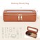 Pinkmik Makeup Brush Case Brown Slim