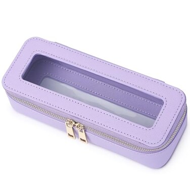 Pinkmik Makeup Brush Case Purple Slim