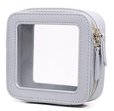 Pinkmik Mini Clear Makeup Bag Gray MINI1