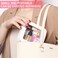 Pinkmik Mini Clear Makeup Bag White MINI