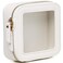 Pinkmik Mini Clear Makeup Bag White MINI