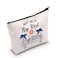 POFULL Key West Weekend Gift Meet Me In Key West Travel Cosmetic Pouch Florida Vacation Gift Key West bag