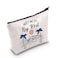 POFULL Key West Weekend Gift Meet Me In Key West Travel Cosmetic Pouch Florida Vacation Gift Key West bag