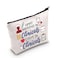 POFULL Nursing Clinical Instructor Gift What Happens in Clinicals Stays in Clinicals Cosmetic Bag Medical Gift What Happens bag