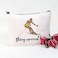 POFULL Skiing Bag Skiing Team Gifts Skiing Survival Kit For Ski Lover Skiing Gift For Enthusiasts Cosmetic Bag Skiing survival kit bag