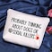 POFULL True Crime Lover Gift Probably Thinking About Dogs or Serial Killers Cosmetic Bag Murder Gift Probably Thinking About Dogs Bag