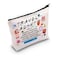 PXTIDY Travel Makeup Bag Magic Dream Cruise Vacation Pouch Makeup Cosmetic Bag with Zipper Cruise Booking Travel Gift