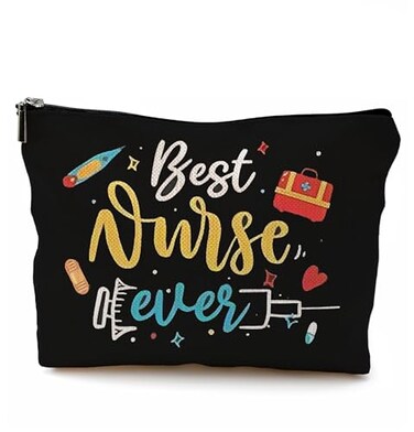 QGFM Nurse Bags Cosmetic Bags With Zipper for Nursing Students