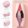 RSRSLEII Cute Silicone Makeup Brush Holder Soft Portable Cosmetic Brush Bag with Zipper Travel Makeup Brush Case01Lightpink