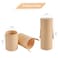 RSRSLEII Portable Makeup Brush Holder Waterproof PU Leather Travel Makeup Brush Case Bag Cup Brush Storage Dustproof Bag 01Light Pink