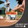 PPeen Softball Gifts Makeup Bag Softball Stuff Accessories Portable Toiletry Storage Bag with Chenille Letter Clear Zipper Toiletry Pouch