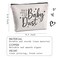 SYIJIMSJKT Baby Dust IVF Warrior Makeup Bag IVF Medication Organizer TTC IUI Gifts