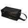 TOPASION Portable Mesh Makeup Bag with Zipper Small Travel Toiletry Bag Lightweight Cosmetic Pouch BlackBlack Heart with Handle
