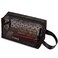 TOPASION Portable Mesh Makeup Bag with Zipper Small Travel Toiletry Bag Lightweight Cosmetic Pouch BlackRed Heart with Handle