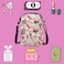 TSOTMO Horror Movie Gift Friends Til the End Makeup Bag Halloween Horror Gift for Daughter Til the End CR