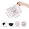 TSOTMO Novelty Work Wife Gift So Thankful Youre My Work Wife Zipper Pouch Makeup Bag WORK WIFE WITHOUT YOU