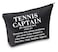TSOTMO Tennis Captain Makeup Bag Tennis Definition Zipper Pouch for Player Coach Thank You Gift for Captain