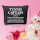 TSOTMO Tennis Captain Makeup Bag Tennis Definition Zipper Pouch for Player Coach Thank You Gift for Captain