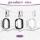 Tweruna 3 PCS Mini Clear Keychain Pouch Small Clear Wallet Travel Makeup Bag Figure Display Bag with Zipper Portable Storage Pouch Wallet for Cosmetics Coin Organizer Showing off Blind Boxes