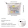 WCGXKO 1st Grade Teacher Gift 1st Grade Survival Kit Zipper Pouch Makeup Bag survival kit 1st Grade
