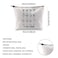 WCGXKO Bachelorette Gift Dirty Martini Gift Bachelorette Party Zipper Pouch Makeup Bag Time Bag