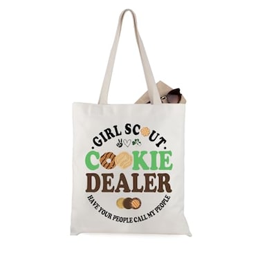 WCGXKO Cookie Dealer Gift Have Your People Call My People Tote Bag Cookie Lover Gift Cookie