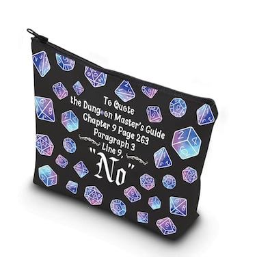 WCGXKO Master Gift For Friend Game Gift Game Makeup Zipper Pouch Bag To Quote