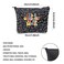 WCGXKO Math Teacher Gift Math Lover Gift Its A Good Day To Do Math Zipper Pouch Makeup Bag TO DO MATH
