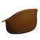 WHHJM Small Makeup Bag Premium Silicone Purse Bag Multifunctional Essential Bag Zipper Pouch Water and Heat Resistant Brown