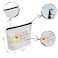 WZJHCL Bill Cipher Time To Sin Makeup Bag Mystery Shack Cosmetic Bag Falls Storage Pouch Bag Dipper And Mabel Pines Time To Sin
